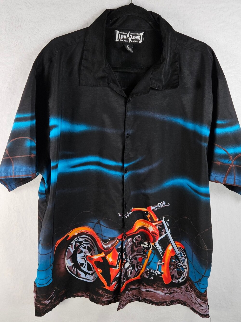 Steve & Barry's Chopper Motorcycle Graphic Shirt Men's Size XL
